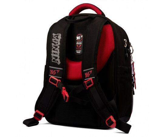 Рюкзак школьный Yes S-91 Ninja (559406), изображение 3 Рюкзак школьный Yes S-91 Ninja (559406), изображение 3