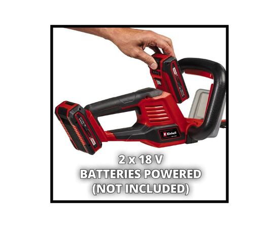 Кусторез Einhell GE-CH 36/61 Li - Solo, 36В, PXC, 610 мм, 2.8 кг (без АКБ и ЗУ) (3410965), изображение 10 Кусторез Einhell GE-CH 36/61 Li - Solo, 36В, PXC, 610 мм, 2.8 кг (без АКБ и ЗУ) (3410965), изображение 10