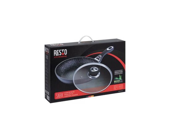 Сковорода Resto Sabik із кришкою 24 см (93152), зображення 11 Сковорода Resto Sabik із кришкою 24 см (93152), зображення 11