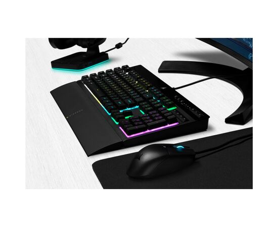 Клавиатура Corsair K55 RGB Pro USB UA Black (CH-9226765-RU), изображение 10 Клавиатура Corsair K55 RGB Pro USB UA Black (CH-9226765-RU), изображение 10