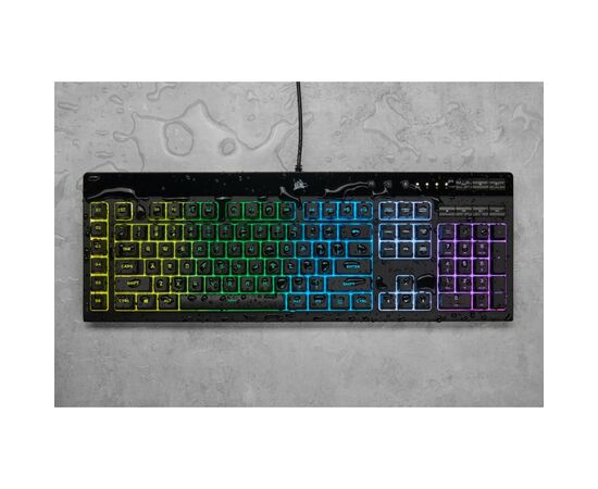 Клавиатура Corsair K55 RGB Pro USB UA Black (CH-9226765-RU), изображение 3 Клавиатура Corsair K55 RGB Pro USB UA Black (CH-9226765-RU), изображение 3
