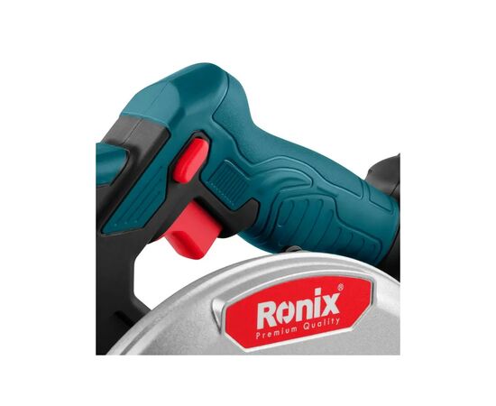 Дисковая пила Ronix циркулярная 20Вт, 165мм, 4Ah x 2 (8609), изображение 5 Дисковая пила Ronix циркулярная 20Вт, 165мм, 4Ah x 2 (8609), изображение 5