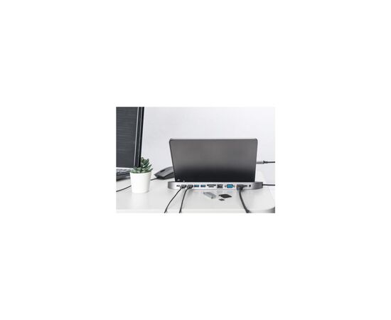 Порт-репликатор Digitus USB-C, 12 Port (DA-70888), изображение 2 Порт-репликатор Digitus USB-C, 12 Port (DA-70888), изображение 2