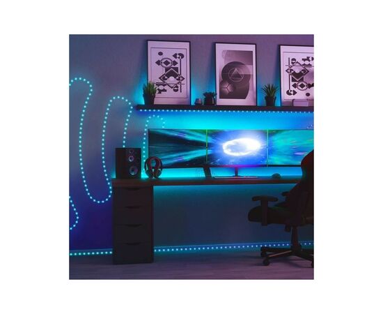 Гирлянда Twinkly Smart LED Dots Lights RGB 400 Gen II, IP44, 20м, прозрачный (TWD400STP-TEU), изображение 6 Гирлянда Twinkly Smart LED Dots Lights RGB 400 Gen II, IP44, 20м, прозрачный (TWD400STP-TEU), изображение 6