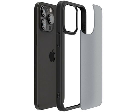 Чехол для мобильного телефона Spigen Apple iPhone 15 Pro Ultra Hybrid Frost Black (ACS06709), изображение 9 Чехол для мобильного телефона Spigen Apple iPhone 15 Pro Ultra Hybrid Frost Black (ACS06709), изображение 9