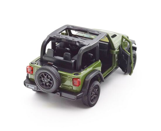 Машина Techno Drive Jeep Wrangler Rubicon 2021 зеленый (250339U), изображение 10 Машина Techno Drive Jeep Wrangler Rubicon 2021 зеленый (250339U), изображение 10