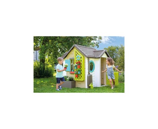 Игровой домик Smoby Toys Садовый с кашпо и кормушкой (810405), изображение 11 Игровой домик Smoby Toys Садовый с кашпо и кормушкой (810405), изображение 11