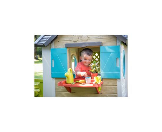 Игровой домик Smoby Toys Садовый с кашпо и кормушкой (810405), изображение 12 Игровой домик Smoby Toys Садовый с кашпо и кормушкой (810405), изображение 12