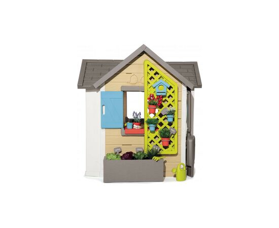 Игровой домик Smoby Toys Садовый с кашпо и кормушкой (810405), изображение 2 Игровой домик Smoby Toys Садовый с кашпо и кормушкой (810405), изображение 2
