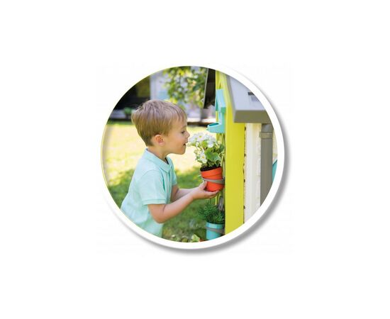 Игровой домик Smoby Toys Садовый с кашпо и кормушкой (810405), изображение 7 Игровой домик Smoby Toys Садовый с кашпо и кормушкой (810405), изображение 7