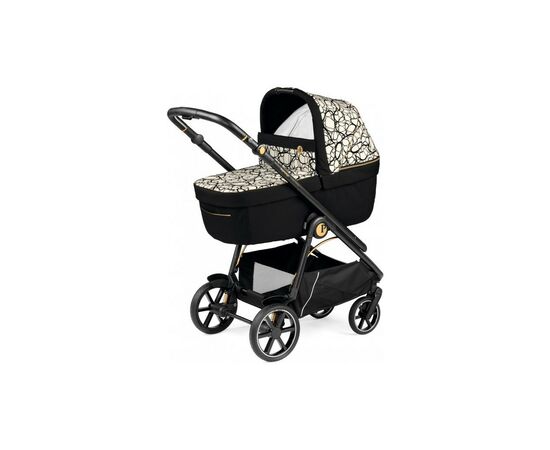 Коляска Peg-Perego 3 в 1 Veloce Grafic Gold SL Графічне золото (PACK-VEL31SL50RO01), зображення 2 Коляска Peg-Perego 3 в 1 Veloce Grafic Gold SL Графічне золото (PACK-VEL31SL50RO01), зображення 2