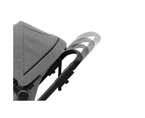Коляска Thule Sleek 2 в 1 Black/Grey Melange (TH 11000023), изображение 10 Коляска Thule Sleek 2 в 1 Black/Grey Melange (TH 11000023), изображение 10