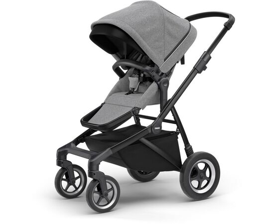 Коляска Thule Sleek 2 в 1 Black/Grey Melange (TH 11000023), изображение 2 Коляска Thule Sleek 2 в 1 Black/Grey Melange (TH 11000023), изображение 2