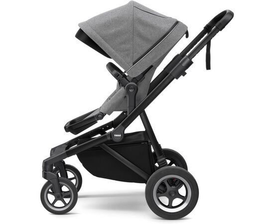 Коляска Thule Sleek 2 в 1 Black/Grey Melange (TH 11000023), изображение 3 Коляска Thule Sleek 2 в 1 Black/Grey Melange (TH 11000023), изображение 3