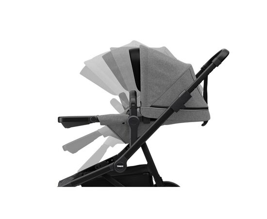 Коляска Thule Sleek 2 в 1 Black/Grey Melange (TH 11000023), изображение 8 Коляска Thule Sleek 2 в 1 Black/Grey Melange (TH 11000023), изображение 8