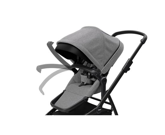Коляска Thule Sleek 2 в 1 Black/Grey Melange (TH 11000023), изображение 9 Коляска Thule Sleek 2 в 1 Black/Grey Melange (TH 11000023), изображение 9