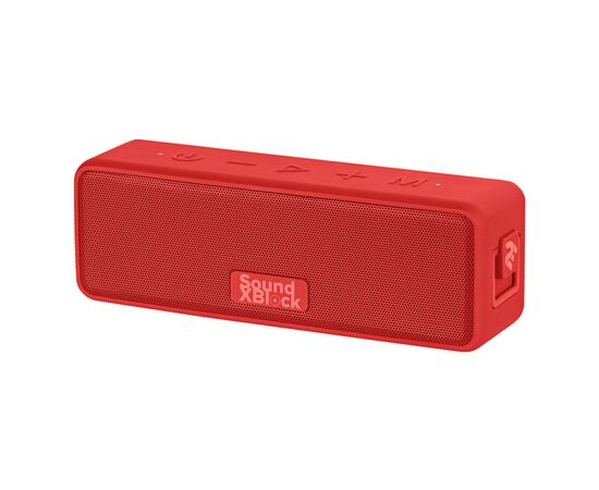 Акустическая система 2E SoundXBlock TWS MP3 Wireless Waterproof Red (2E-BSSXBWRD), изображение 3 Акустическая система 2E SoundXBlock TWS MP3 Wireless Waterproof Red (2E-BSSXBWRD), изображение 3