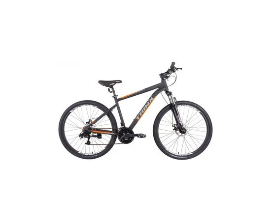 Велосипед Trinx M100 Elite 27.5" рама-18" Matt-Black-Grey-Orange (M100Elite.18MBGO)