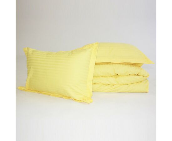 Постельное белье MirSon Satin Stripe 30-0003IntenseYellow 160х220 Семейный (2200005248232), изображение 9
