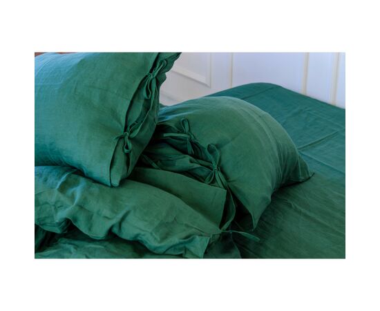 Постельное белье MirSon Лен Green Apple 175х210 (2200005371121), изображение 4