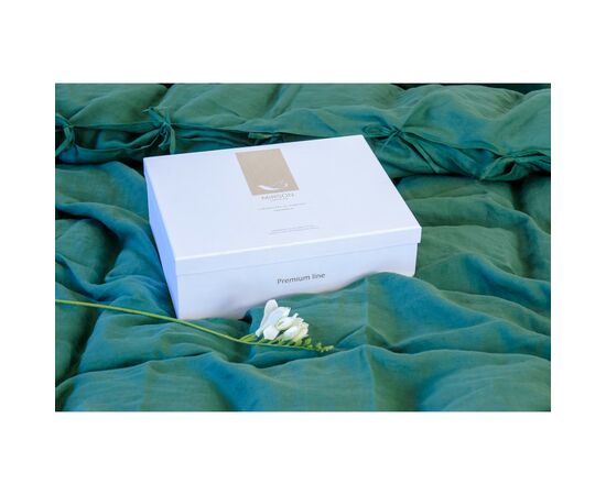 Постельное белье MirSon Лен Green Apple 175х210 (2200005371121), изображение 8