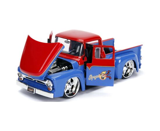 Машина Jada металева Комікси DC Супердівчина Форд F-100 1956 з фігуркою 1:24 (253255008), зображення 8 Машина Jada металева Комікси DC Супердівчина Форд F-100 1956 з фігуркою 1:24 (253255008), зображення 8
