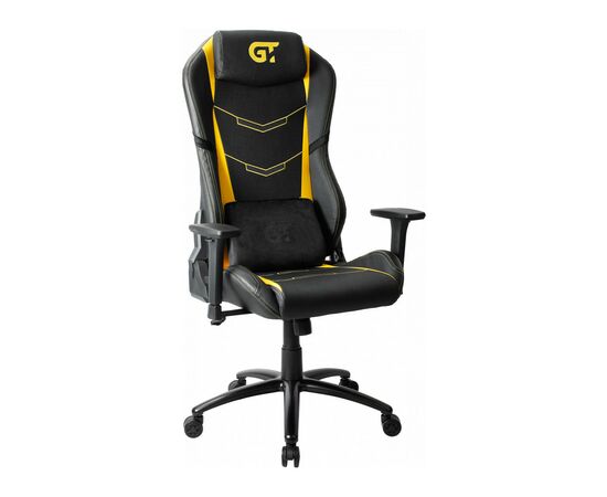 Кресло игровое GT Racer X-5660 Black/Yellow, изображение 2