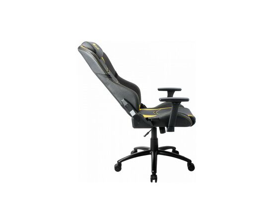 Кресло игровое GT Racer X-5660 Black/Yellow, изображение 4