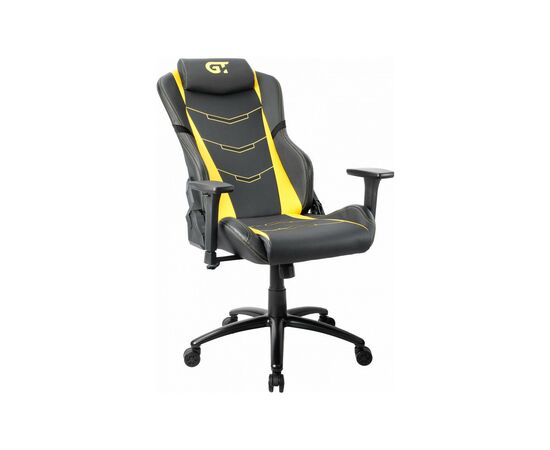 Кресло игровое GT Racer X-5660 Black/Yellow, изображение 5