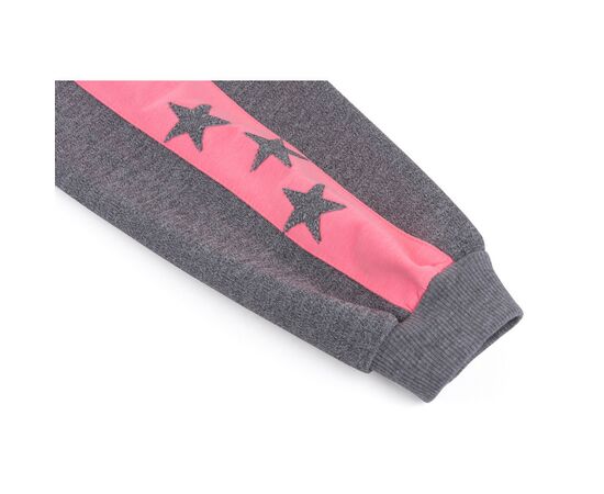Спортивний костюм Breeze з рожевими лампасами (9553-140G-gray), зображення 10 Спортивний костюм Breeze з рожевими лампасами (9553-140G-gray), зображення 10