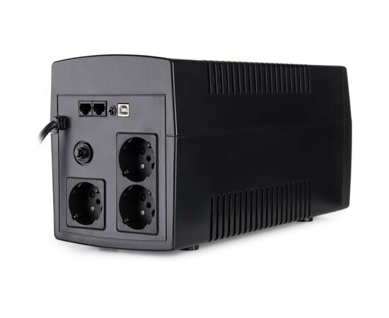 Источник бесперебойного питания Vinga LED 1200VA plastic case with USB (VPE-1200PU), изображение 4 Источник бесперебойного питания Vinga LED 1200VA plastic case with USB (VPE-1200PU), изображение 4