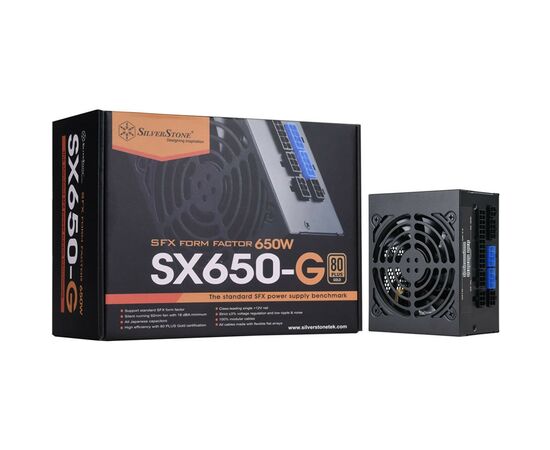 Блок питания Silver Stone 650W STRIDER (SST-SX650-G), изображение 11 Блок питания Silver Stone 650W STRIDER (SST-SX650-G), изображение 11