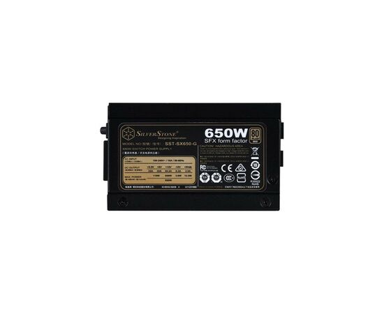Блок питания Silver Stone 650W STRIDER (SST-SX650-G), изображение 4 Блок питания Silver Stone 650W STRIDER (SST-SX650-G), изображение 4