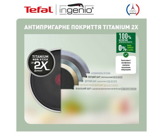 Набір посуду Tefal Ingenio XL Intense 10 предметів (L1509473), зображення 9 Набір посуду Tefal Ingenio XL Intense 10 предметів (L1509473), зображення 9