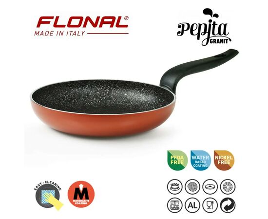 Сковорода Flonal Pepita Granit 16 см (PGFPS1650), изображение 9 Сковорода Flonal Pepita Granit 16 см (PGFPS1650), изображение 9