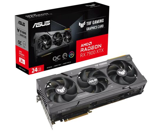 Видеокарта ASUS Radeon RX 7900 XTX 24Gb TUF OC GAMING (TUF-RX7900XTX-O24G-GAMING)
