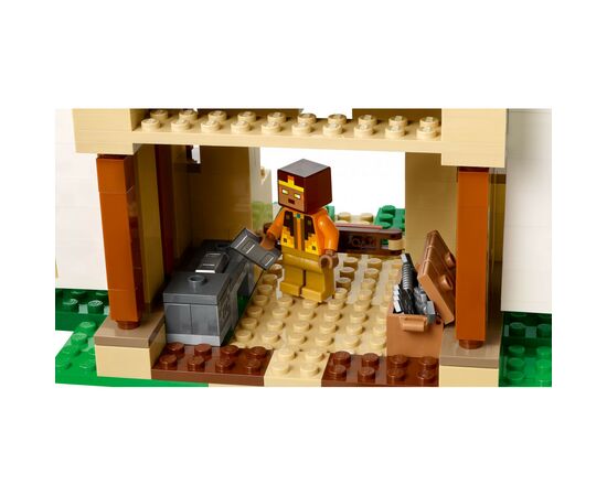 Конструктор LEGO Minecraft Крепость "Железный голем" 868 деталей (21250), изображение 10 Конструктор LEGO Minecraft Крепость "Железный голем" 868 деталей (21250), изображение 10