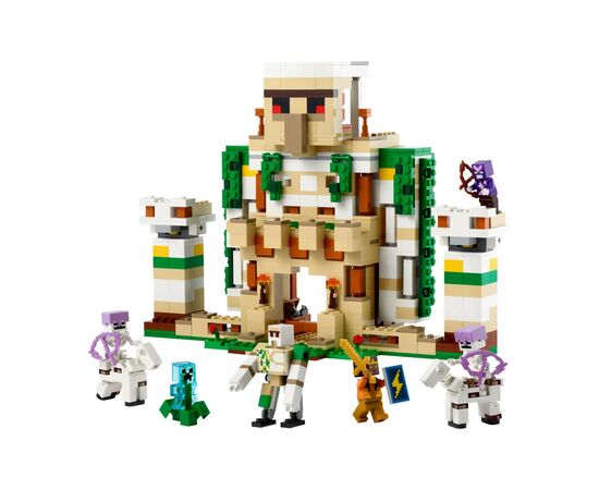 Конструктор LEGO Minecraft Крепость "Железный голем" 868 деталей (21250), изображение 2 Конструктор LEGO Minecraft Крепость "Железный голем" 868 деталей (21250), изображение 2
