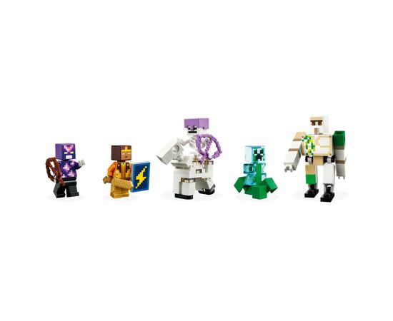 Конструктор LEGO Minecraft Крепость "Железный голем" 868 деталей (21250), изображение 3 Конструктор LEGO Minecraft Крепость "Железный голем" 868 деталей (21250), изображение 3