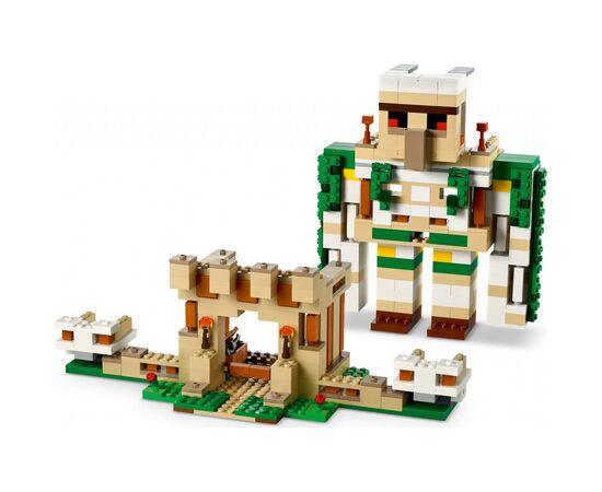 Конструктор LEGO Minecraft Крепость "Железный голем" 868 деталей (21250), изображение 7 Конструктор LEGO Minecraft Крепость "Железный голем" 868 деталей (21250), изображение 7