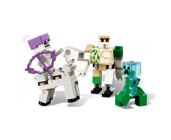 Конструктор LEGO Minecraft Крепость "Железный голем" 868 деталей (21250), изображение 8 Конструктор LEGO Minecraft Крепость "Железный голем" 868 деталей (21250), изображение 8