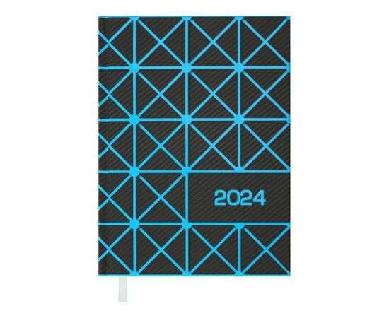 Тижневик Buromax датований 2024 LINEA A5 синій (BM.2151-02)