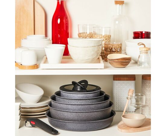 Набор посуды Tefal Ingenio Natural Force 7 предметів (L3969072), изображение 2 Набор посуды Tefal Ingenio Natural Force 7 предметів (L3969072), изображение 2
