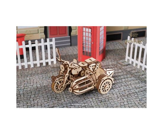 Конструктор Ugears Летающий мотоцикл Хагрида с коляской (6337518), изображение 10 Конструктор Ugears Летающий мотоцикл Хагрида с коляской (6337518), изображение 10
