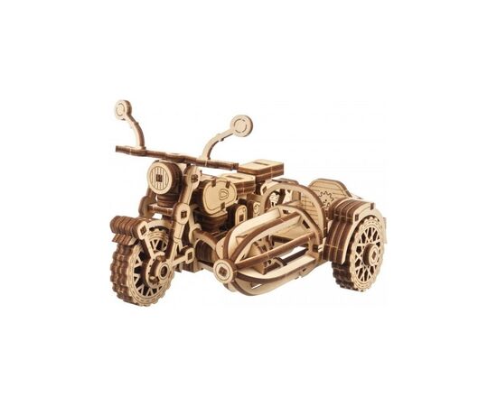 Конструктор Ugears Летающий мотоцикл Хагрида с коляской (6337518), изображение 2 Конструктор Ugears Летающий мотоцикл Хагрида с коляской (6337518), изображение 2