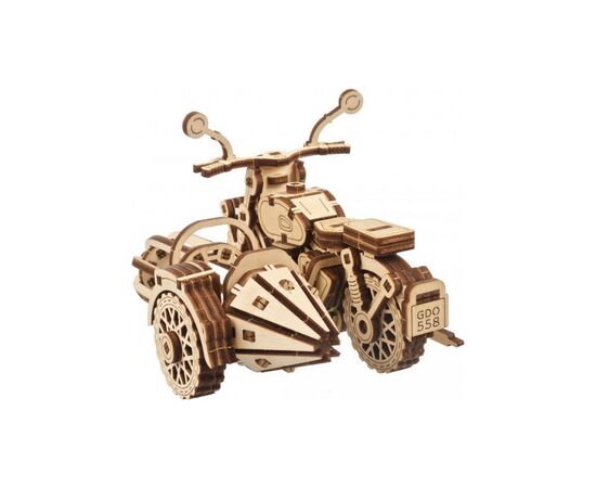 Конструктор Ugears Летающий мотоцикл Хагрида с коляской (6337518), изображение 7 Конструктор Ugears Летающий мотоцикл Хагрида с коляской (6337518), изображение 7