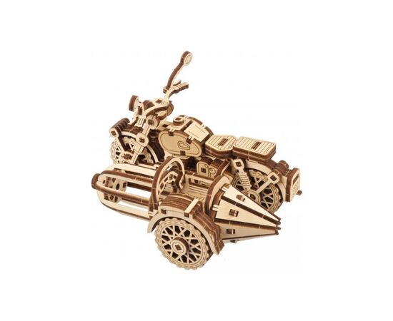 Конструктор Ugears Летающий мотоцикл Хагрида с коляской (6337518), изображение 8 Конструктор Ugears Летающий мотоцикл Хагрида с коляской (6337518), изображение 8