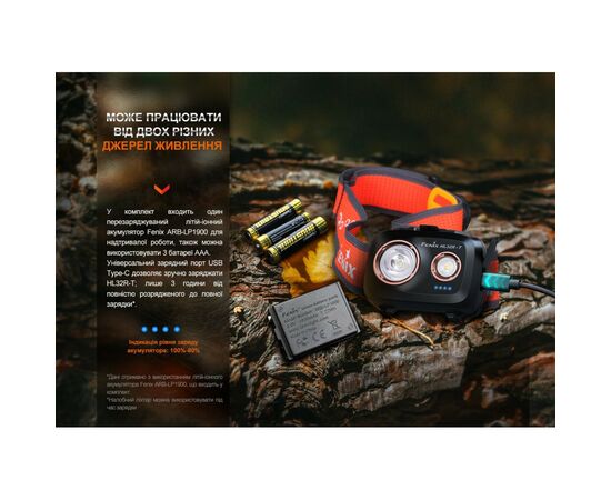 Фонарь Fenix HL32R-T Blue (HL32R-TBL), изображение 10 Фонарь Fenix HL32R-T Blue (HL32R-TBL), изображение 10