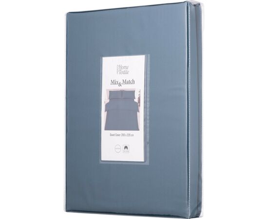 Пододеяльник Ardesto Mix&Match сатин 160х220 см океан (ART1622DVB), изображение 6 Пододеяльник Ardesto Mix&Match сатин 160х220 см океан (ART1622DVB), изображение 6