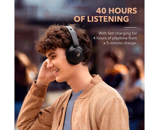 Наушники Anker SoundСore Life Q30 Midnight Blue (A3028031), изображение 10 Наушники Anker SoundСore Life Q30 Midnight Blue (A3028031), изображение 10